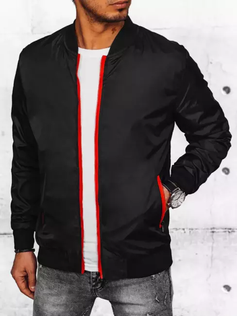 Herren Übergangsjacke Schwarz Dstreet TX4426