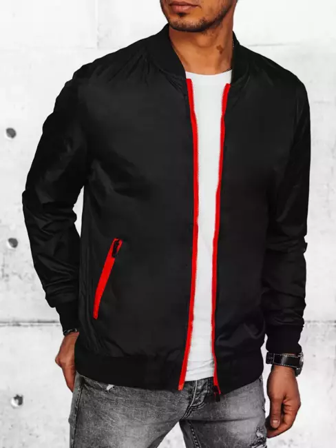 Herren Übergangsjacke Schwarz Dstreet TX4426