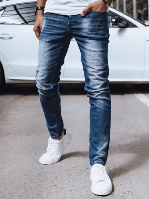 Marineblaue Denim-Hose für Männer Dstreet UX4227