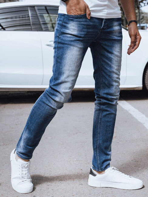 Marineblaue Denim-Hose für Männer Dstreet UX4227