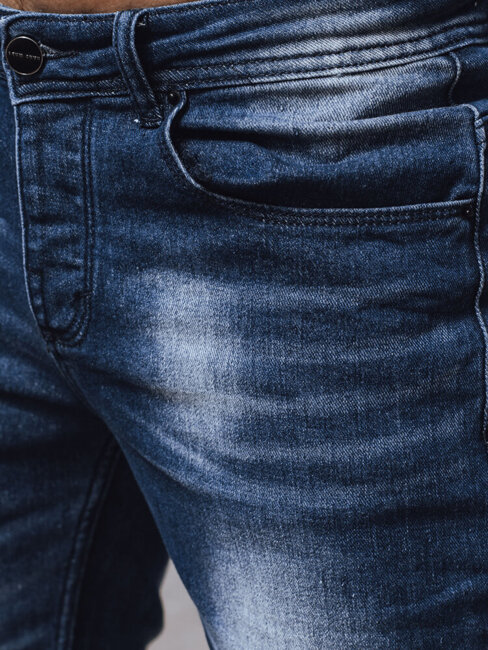 Marineblaue Denim-Hose für Männer Dstreet UX4227