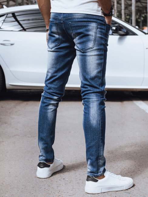 Marineblaue Denim-Hose für Männer Dstreet UX4227