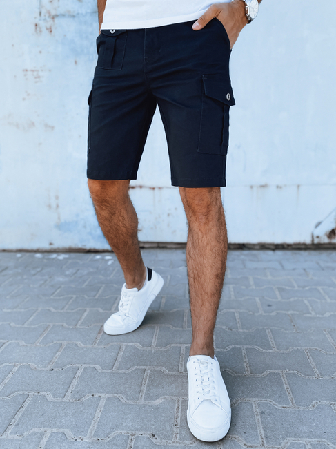 Marineblaue Herren-Shorts Dstreet SX2429