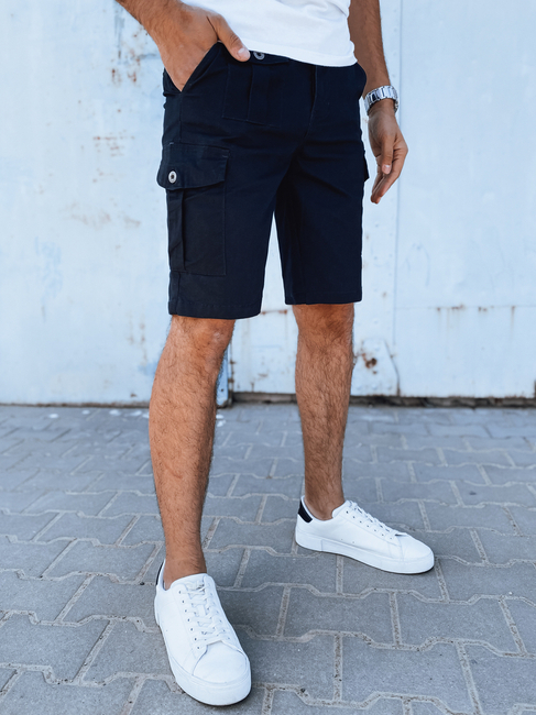 Marineblaue Herren-Shorts Dstreet SX2429