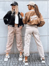 Baseball Jacke HITGIRL  Farbe Camel DSTREET TY3854_2