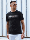 Bedrucktes Herren-T-Shirt schwarz Dstreet RX5387_1