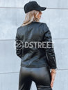 Damen Bikerjacke TRENDY FUSION Farbe Schwarz DSTREET TY3896_4