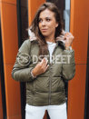 Damen Daunenjacke VICTORIA SNUG Farbe Grün DSTREET TY3716 _1