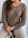 Damen Durchbrochener Pullover MIRA Farbe Beige DSTREET MY1828z_2