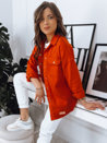 Damen Hemdjacke AZZALA  Farbe Orange DSTREET TY3512_2