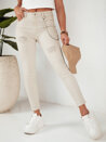 Damen Jeans mit hoher Taille ALEX Farbe Hellbeige DSTREET UY1877_2