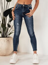 Damen Jeans mit hoher Taille BUSOT Farbe Blau DSTREET UY1907_1