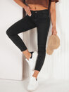 Damen Jeans mit hoher Taille LODGE Farbe Schwarz DSTREET UY1945_1