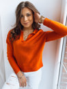 Damen Kurze Pullover ORBILLA Farbe Orange DSTREET MY1927_2