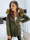 Damen Parka AMAYA Grün Dstreet TY3172_4