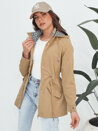 Damen Parka AVELIN Farbe Dunkelbeige DSTREET TY4347_1