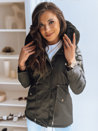 Damen Parka ERISS Grün Dstreet TY3674_1