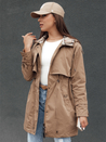 Damen Parka Jacke FASHLOVE dunkelbeige Dstreet TY4391_1