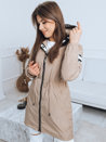 Damen Parka Jacke MIKA Beige Dstreet TY2720_3