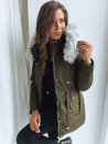 Damen Parka MOLLA Grün Dstreet TY3658_1