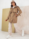 Damen Parka MOZA Farbe Dunkelbeige DSTREET TY4284_2