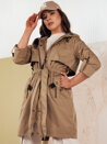 Damen Parka NOLES Farbe Dunkelbeige DSTREET TY4280_2