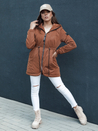 Damen Parka Übergangsjacke mit Kapuze HENRY camel Dstreet TY4495_3