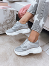 Damen Sneakers RISNA Grau Dstreet ZY0109_3