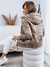 Damen Steppjacke METALIC Camel Dstreet TY3409_2