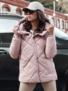 Damen Steppwinterjacke COZYLUX mit Kapuze rosa Dstreet TY4558_4