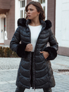 Damen Steppwinterjacke mit Kapuze MOON schwarz Dstreet TY4553_1