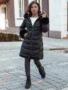 Damen Steppwinterjacke mit Kapuze MOON schwarz Dstreet TY4553_2