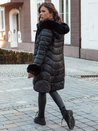 Damen Steppwinterjacke mit Kapuze MOON schwarz Dstreet TY4553_5