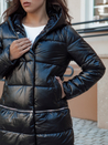 Damen Steppwinterjacke mit Kapuze SHANEE PREMIUM schwarz Dstreet TY4537_3