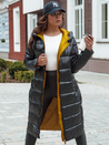 Damen Steppwintermantel mit Kapuze BETHANNY schwarz Dstreet TY4552_2