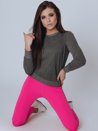 Damen Sweatshirt ODESSA Dunkelgrau Dstreet BY0666_2