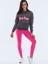 Damen Sweatshirt RACE Dunkelgrau Dstreet BY0826_1