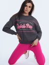 Damen Sweatshirt RACE Dunkelgrau Dstreet BY0826_3