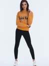 Damen Sweatshirt RACE Gelb Dstreet BY0827_3