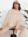 Damen Sweatshirt ohne Kapuze ERIAN Farbe Creme DSTREET BY1275_1