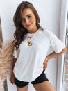 Damen T-shirt mit Aufdruck MIA ROSE Farbe Ecru DSTREET RY2254_1