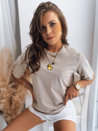 Damen T-shirt mit Aufdruck MIA ROSE Farbe Hellgrau DSTREET RY2256_2