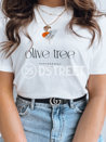 Damen T-shirt mit Aufdruck OLIVE TREE Farbe Ecru DSTREET RY2162_2