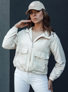 Damen Übergangsjacke mit Kapuze BELIJ beige Dstreet TY4471_3