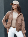 Damen Übergangsjacke mit Kapuze BELIJ camel Dstreet TY4472_1