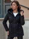 Damen Winter Parka Jacke mit Fell ERISS schwarz Dstreet TY4551_3