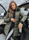 Damen Winterjacke CAPELLA Farbe Grün DSTREET TY4021_2