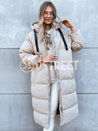 Damen Winterjacke COZYSEASON beige Dstreet TY3901_1