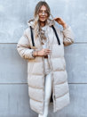 Damen Winterjacke COZYSEASON beige Dstreet TY3901_4