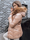 Damen Winterjacke EMBRACE Farbe Camel DSTREET TY3995_2